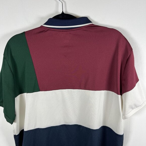 Polo Sport Performance Ralph Lauren Shirt Size Large Colorblock VTG Retro Style - Picture 10 of 11